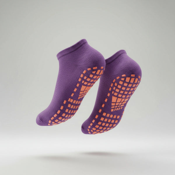The Steadies™ Grip Socks | Purple